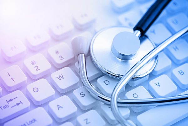 stethoscope on keyboard-healthcare-orginal