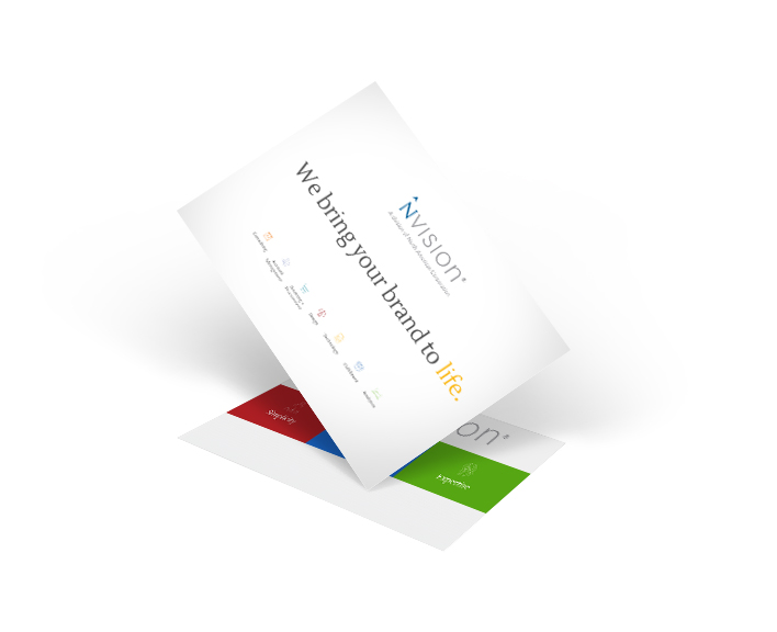 NVISION postcard - direct mail insights