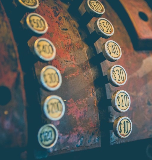 antique cash register