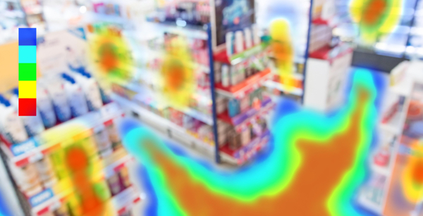 store photo showing analytical heat wave-CPG