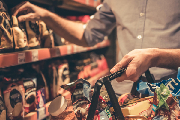 man holding shopping basket in the grocery store-CPG-thumbnail